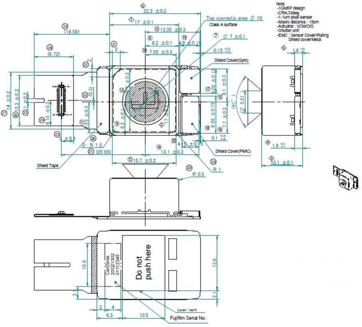 736x664 mp csi camera module - Photo Camera Drawing