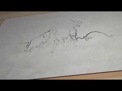 480x360 cool drawingink reveal! photoshop after effects - Photo Drawing Effects
