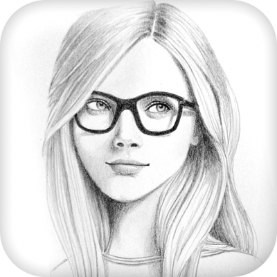400x400 Pencil Sketch - Photo Drawing Maker