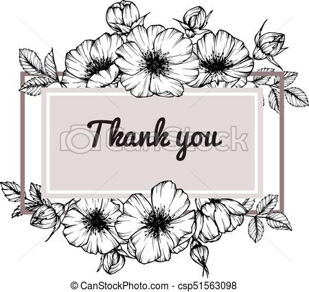 450x425 wild rose flower frame drawing wild rose flower fame drawing - Photo Frame Drawing