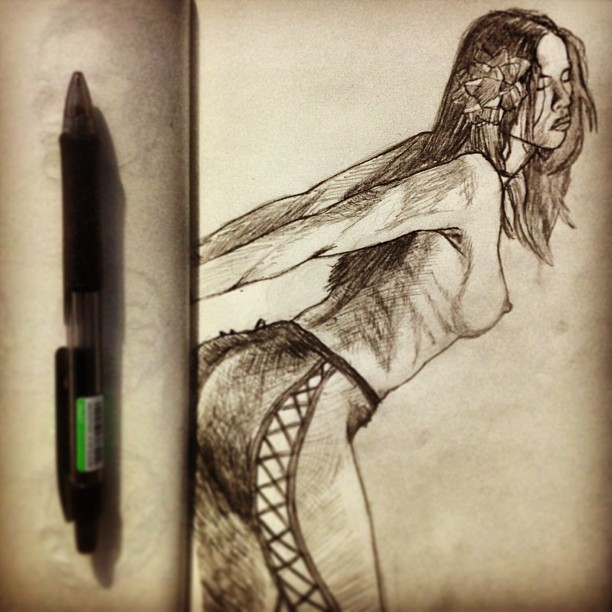 612x612 no live models to draw do some online model drawing! frustrashow - Photo To Drawing Online