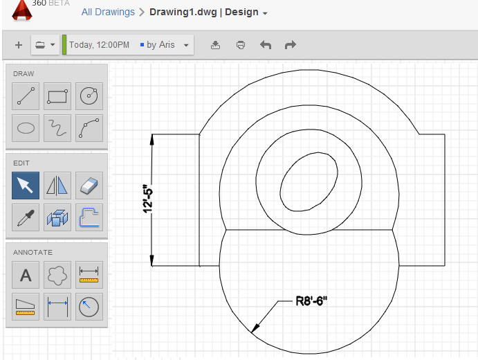 691x520 Autocad Free Online - Photo To Drawing Online