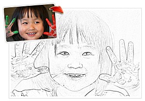 300x208 Online Pencil Sketch Drawing - Photo To Pencil Drawing Online