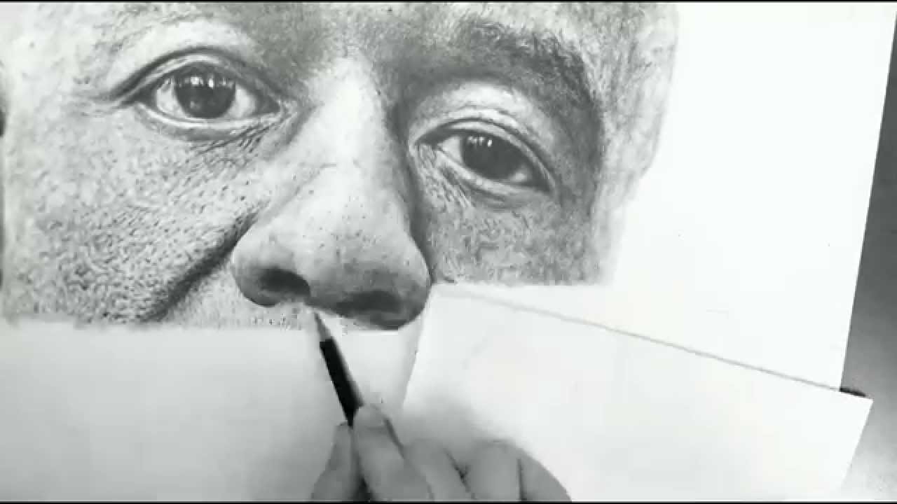 1280x720 photorealistic portrait drawing forest whitaker - Photorealistic Drawing