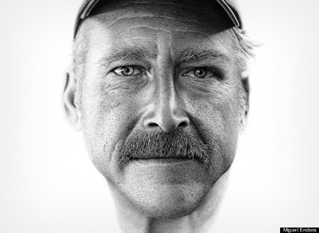 640x468 benjaman kyle's million dot drawing miguel endara - Photorealistic Drawing