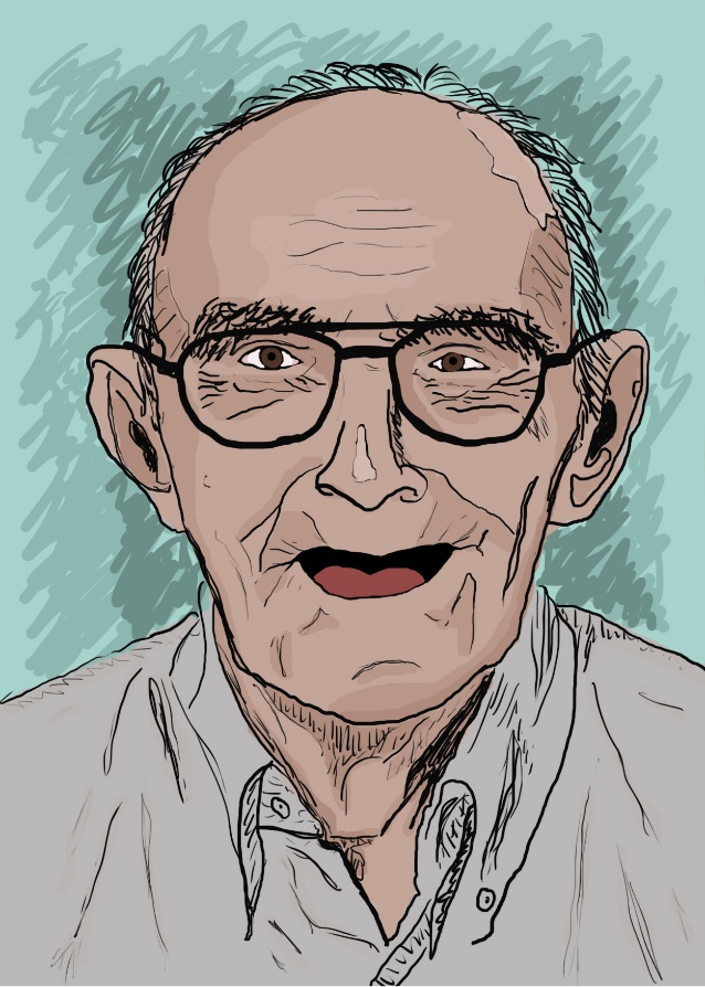 638x894 Drawing Of An Old Man Photoshop - Photoshop Drawing