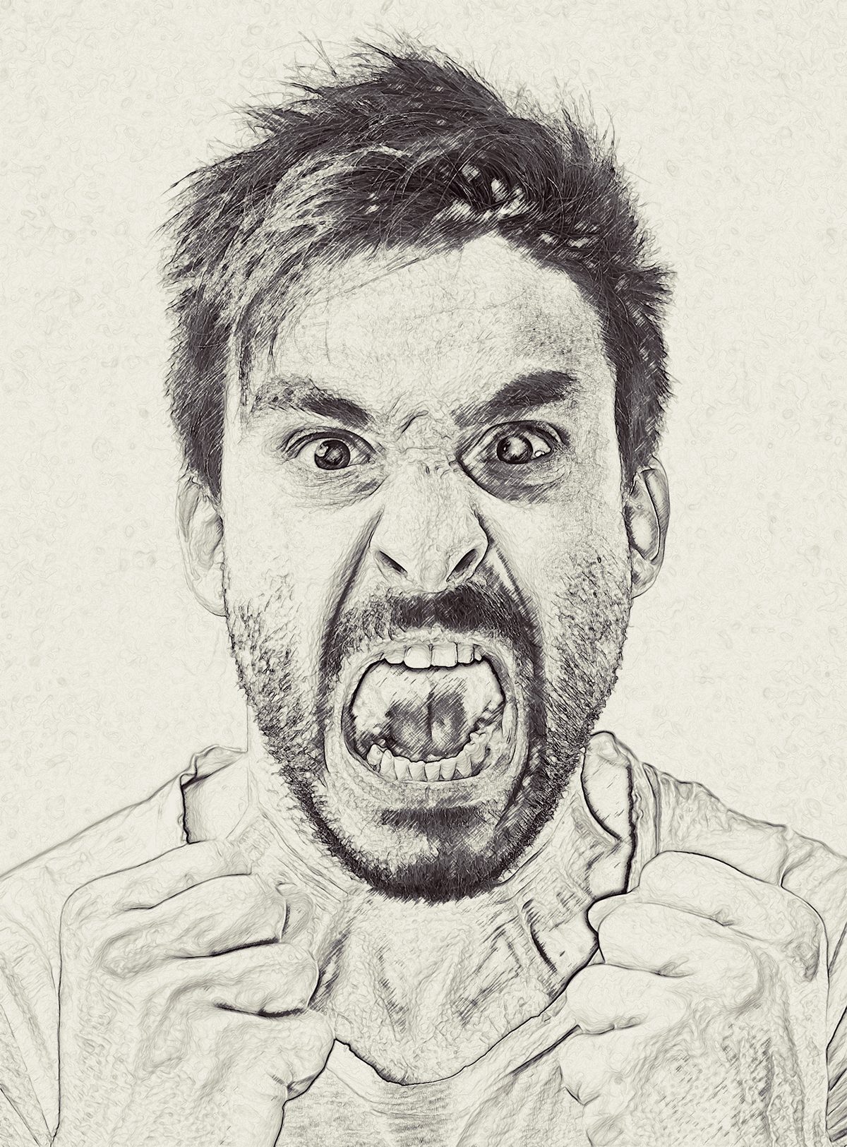 1200x1625 gorgeous pencil drawing - Photoshop Drawing Action