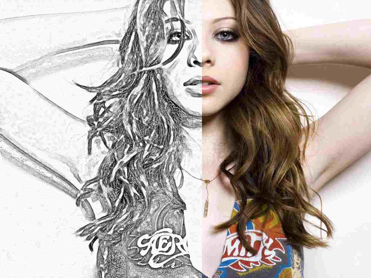1264x948 Photo To Pencil Sketch Effects Drawing Effect Photoshop Action - Photoshop Drawing Effect
