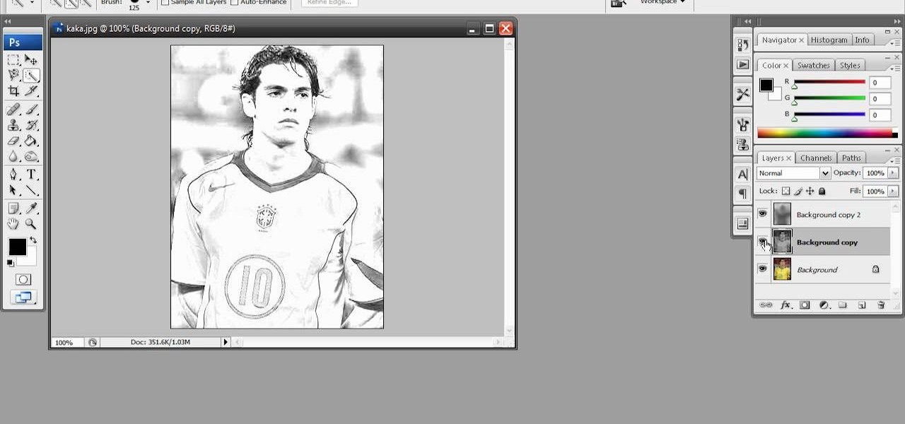 1280x600 how to create a rough sketch effect in adobe photoshop photoshop - Photoshop Drawing Filter