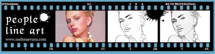 728x186 turn photos of people into line art photoshop tutorial melissa - Photoshop Drawing Filter