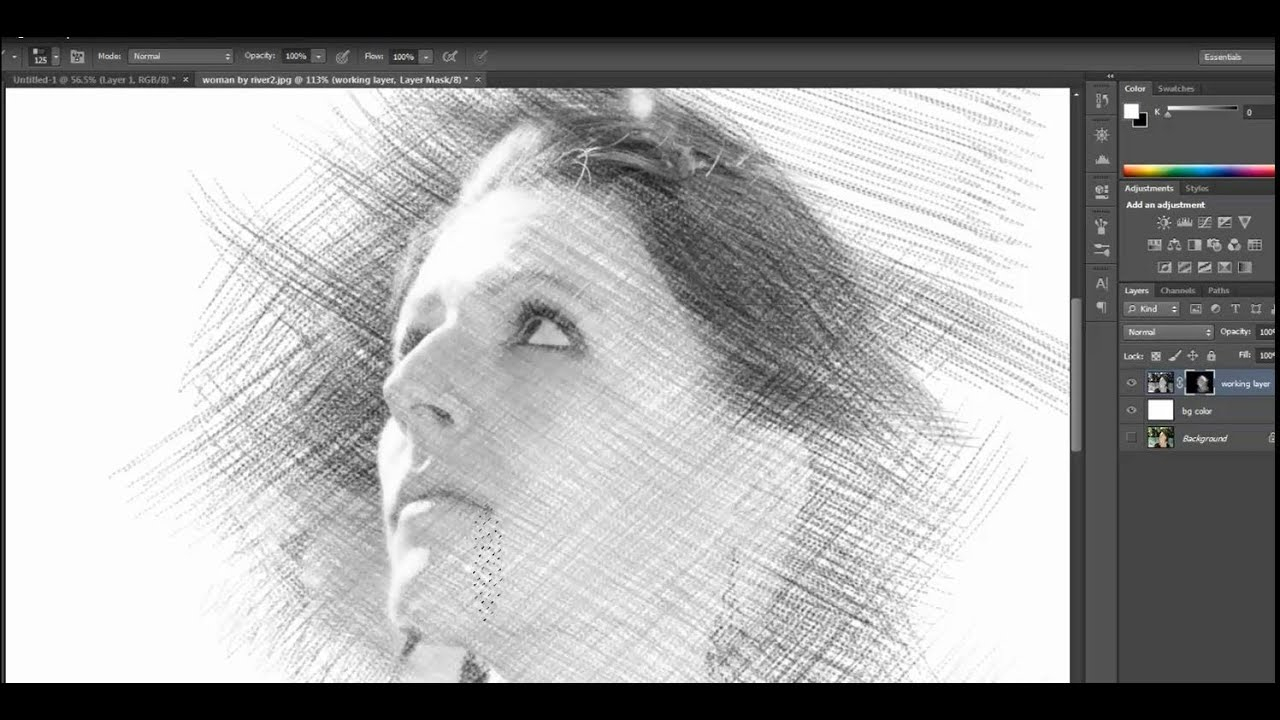 1280x720 Drawing In Sketch Plugin And Pencil Drawing - Photoshop Drawing Plugin
