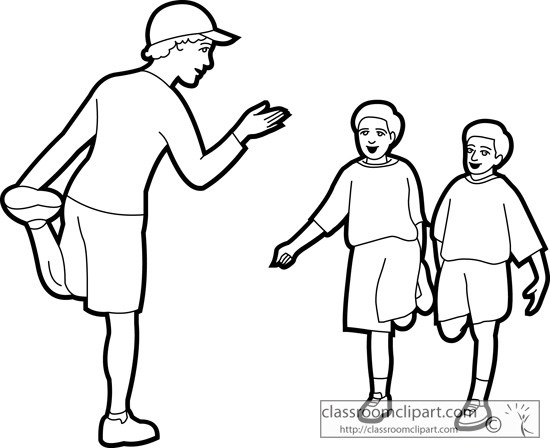 550x448 physical education teacher clipart clipart portal - Physical Education Drawing