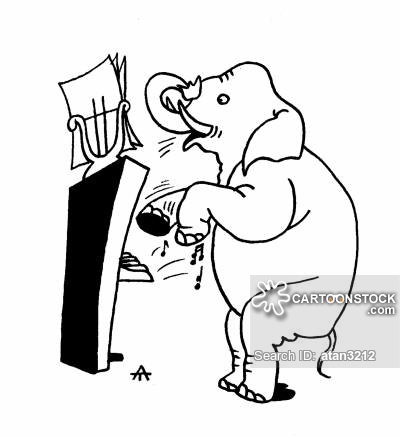 400x438 piano lessons cartoons and comics - Piano Cartoon Drawing