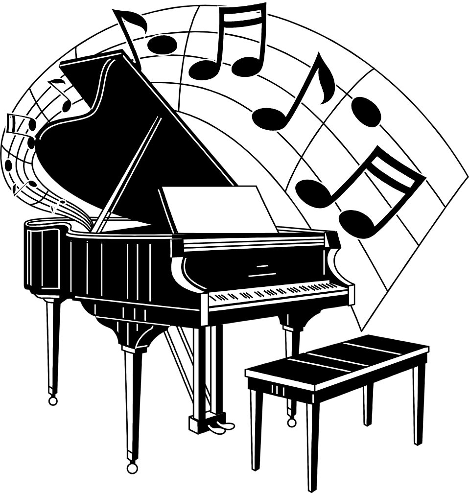 958x1007 piano clipart free stock free download on unixtitan - Piano Cartoon Drawing