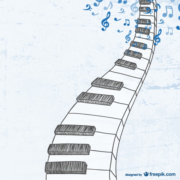 626x626 piano keyboard vectors, photos and free download - Piano Keyboard Drawing