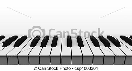 450x245 piano keyboard on white background - Piano Keyboard Drawing