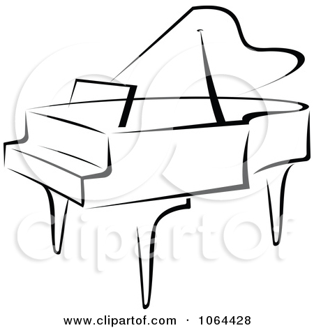 Piano Outline Drawing at PaintingValley.com | Explore collection of