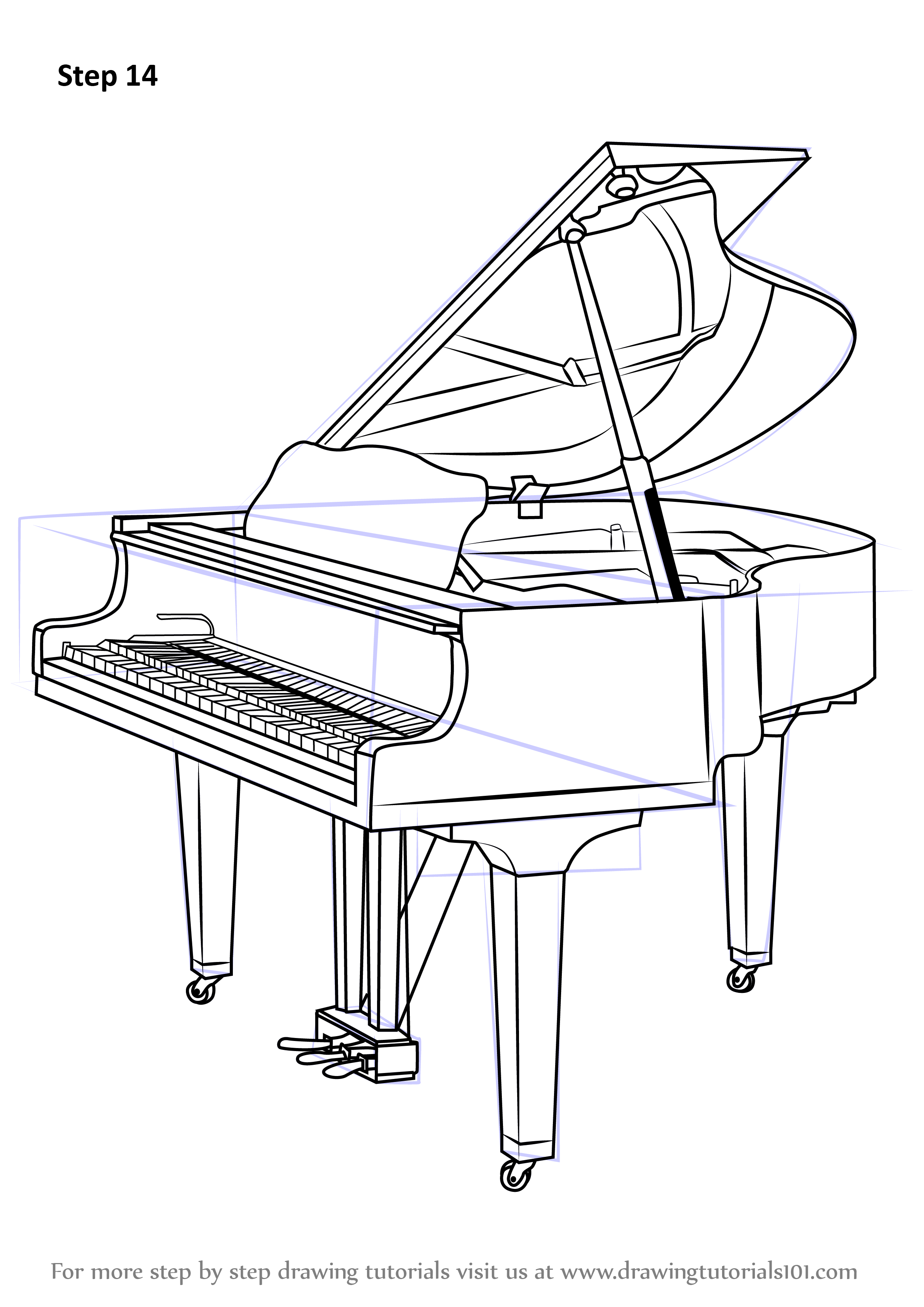 Piano Pencil Drawing At Explore Collection Of