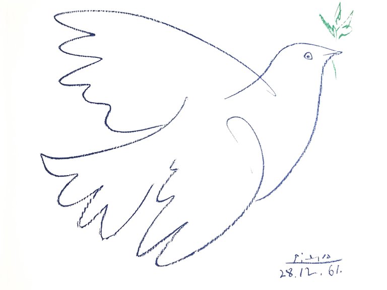 Picasso Bird Drawing