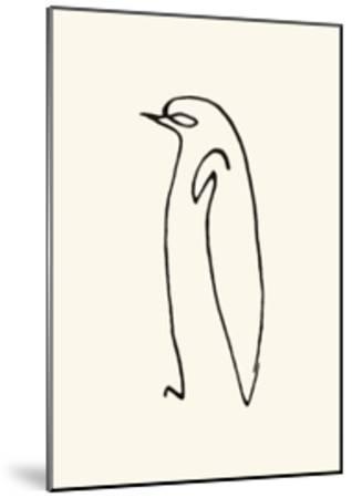 318x450 Le Pingouin, Serigraph - Picasso Bird Drawing
