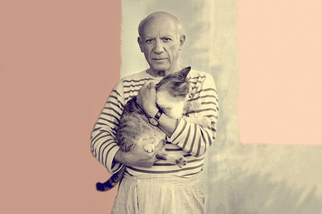 1024x682 Quotes On Creativity - Picasso Cat Drawing