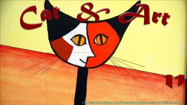 638x359 Cat Art - Picasso Cat Drawing