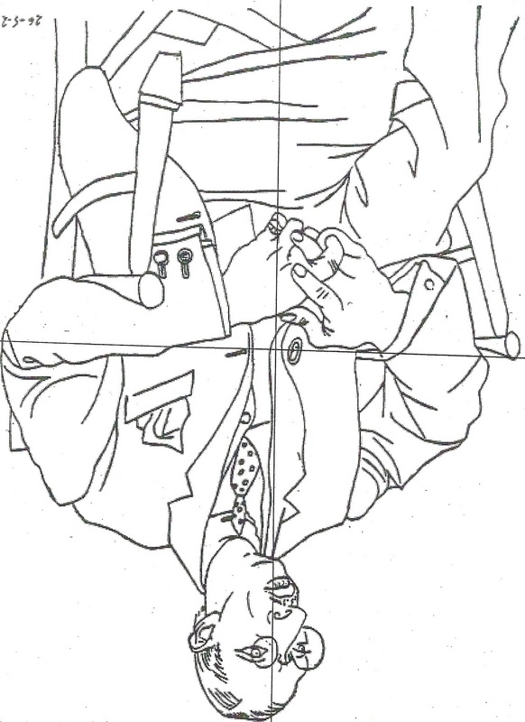 582x800 exercise - Picasso Contour Drawings