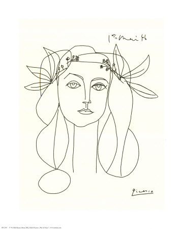 358x450 I Love Her! Been Longing For This Picasso Print For A Long Time - Picasso Drawing Prints