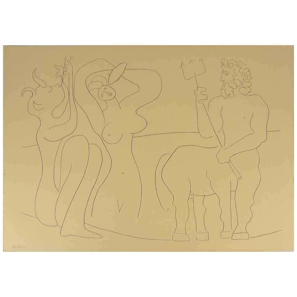 1000x1000 Pablo Picasso Drawings From D' Antibes - Picasso Drawings