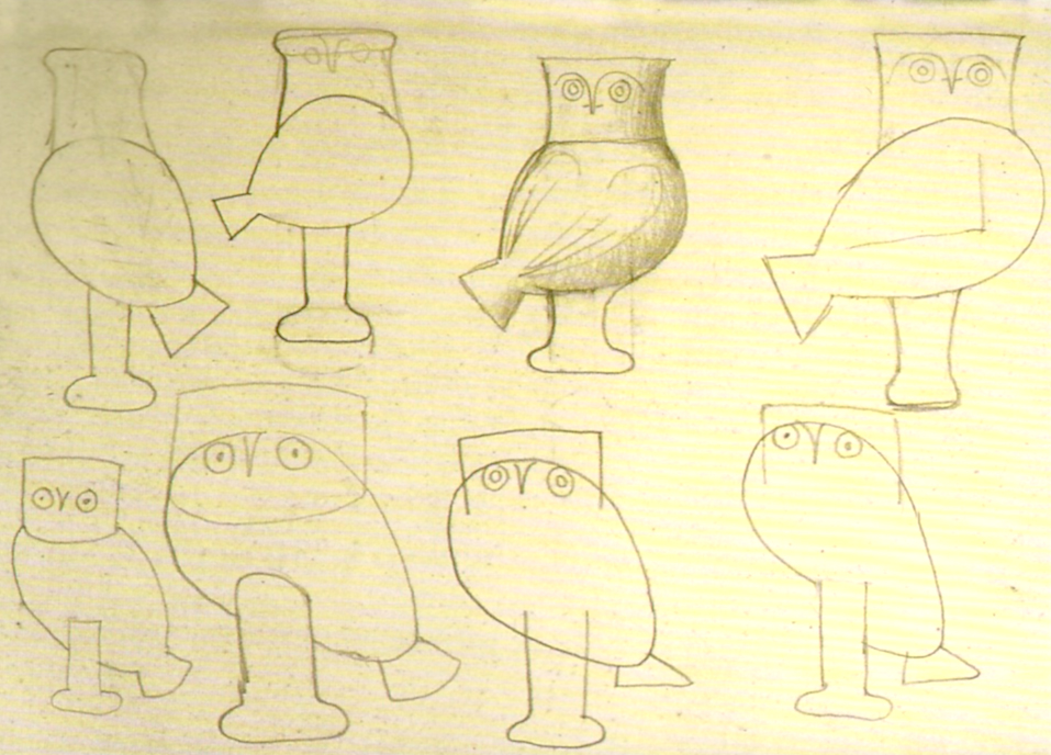 957x688 Madoura Picasso Owl Charles Mathes - Picasso Drawings Value