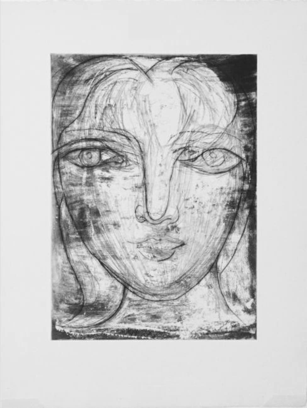 976x1298 Portrait De Marie De Face - Picasso Face Drawing