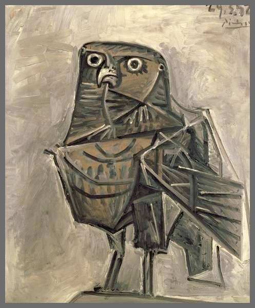 497x600 picasso bird sketch best of picasso line drawing best image - Picasso Owl Line Drawing