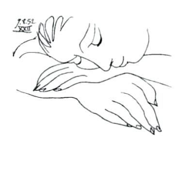 390x400 Picasso Sketches Owl Artwork For Sale Themindfuljourney - Picasso Owl Line Drawing