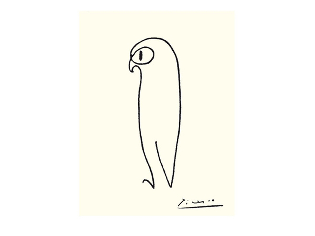 Пабло Пикассо линейные Наброски животных