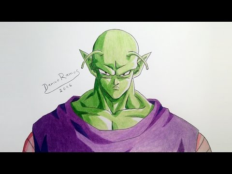 480x360 How To Draw Piccolo Speed Drawing - Piccolo Drawing