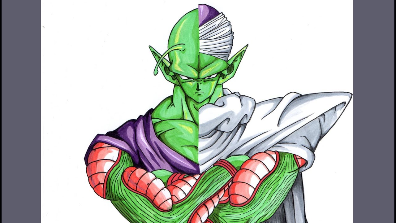 1280x720 Drawing Piccolo From Dragonball Z - Piccolo Drawing