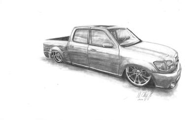 375x243 toyota tundra drawing - Pick Up Drawing