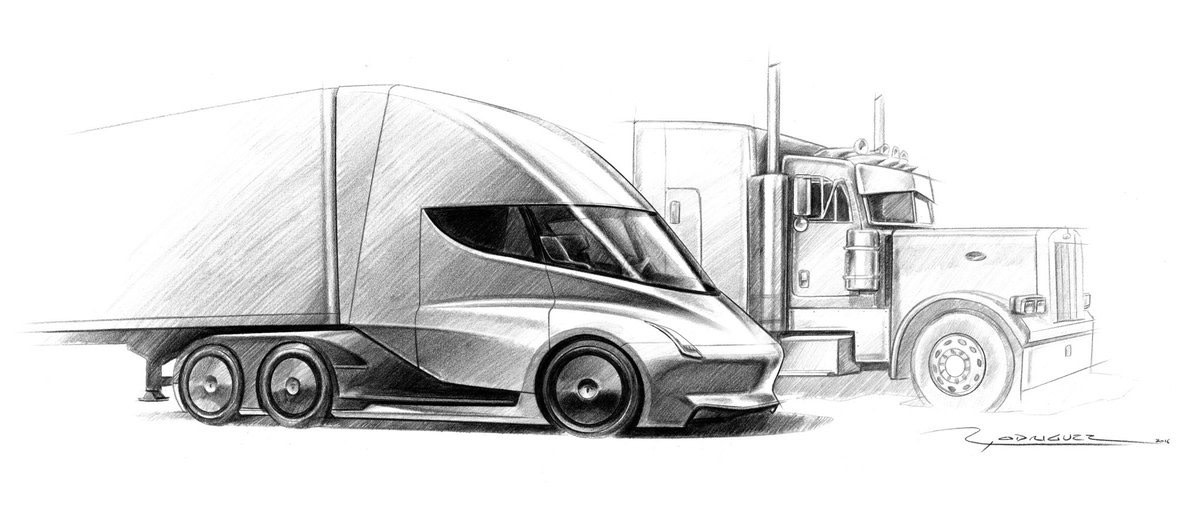 1200x515 what elon musk says a tesla pickup truck might look like - Pickup Truck Drawing