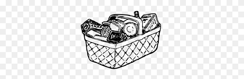 840x273 picnic baskets drawing download - Picnic Basket Drawing