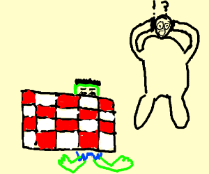 300x250 realizing hulk is under your picnic blanket drawing - Picnic Blanket Drawing