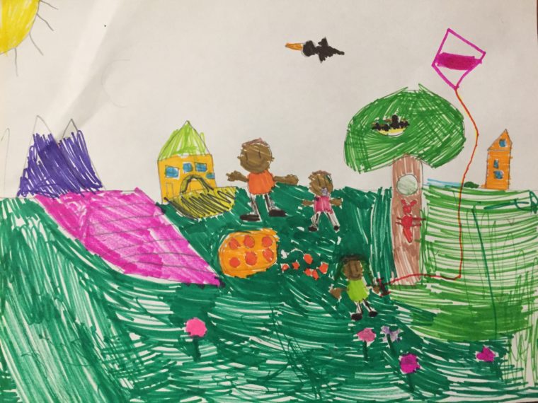 760x570 Family Picnic - Picnic Drawing Images