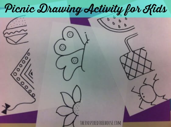 561x418 Picnic Printable Activities For Kids - Picnic Drawing Images