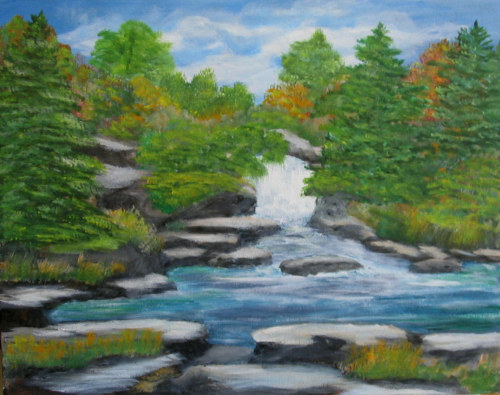 500x395 Perfect Picnic Spot - Picnic Scene Drawing