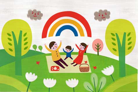 475x316 Picnic Pictures Animation Gallery Images - Picnic Scene Drawing