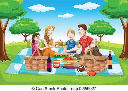 450x320 Picnic Scene Clipart Great Free Clipart, Silhouette, Coloring - Picnic Scene Drawing