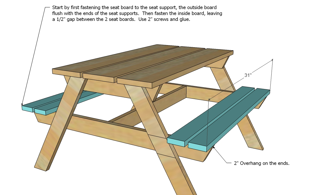 Picnic Table Drawing At Paintingvalley Com Explore Collection Of