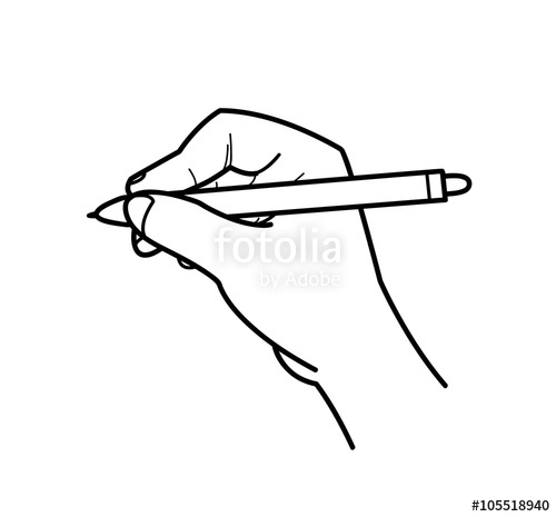 500x465 hand drawing doodle, a hand drawn vector doodle illustration - Picture Of A Hand Drawing