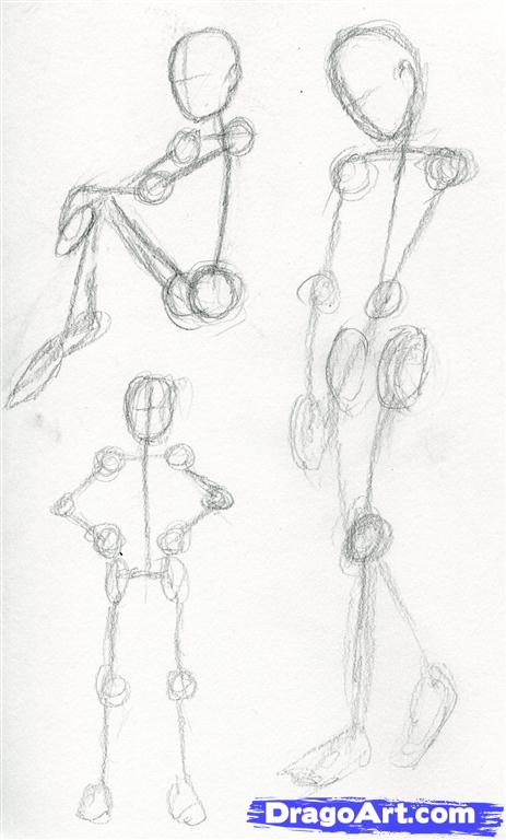 463x768 how to draw a realistic person, draw a real person, step - Picture Of Person Drawing