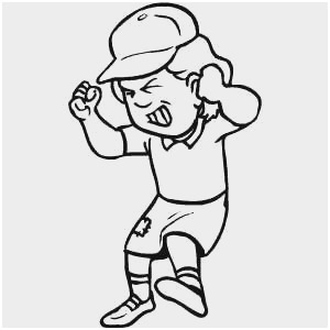 300x300 Person Coloring - Picture Of Person Drawing