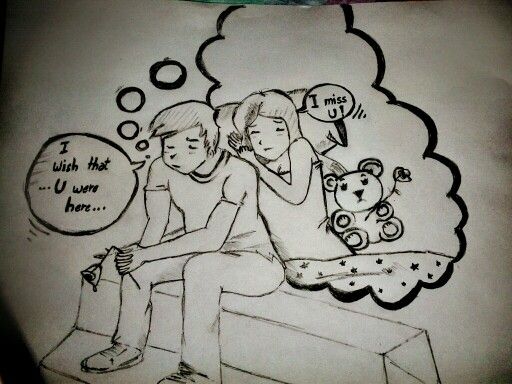 512x384 was really missing someone while drawing this sketch art - Picture Of Someone Drawing